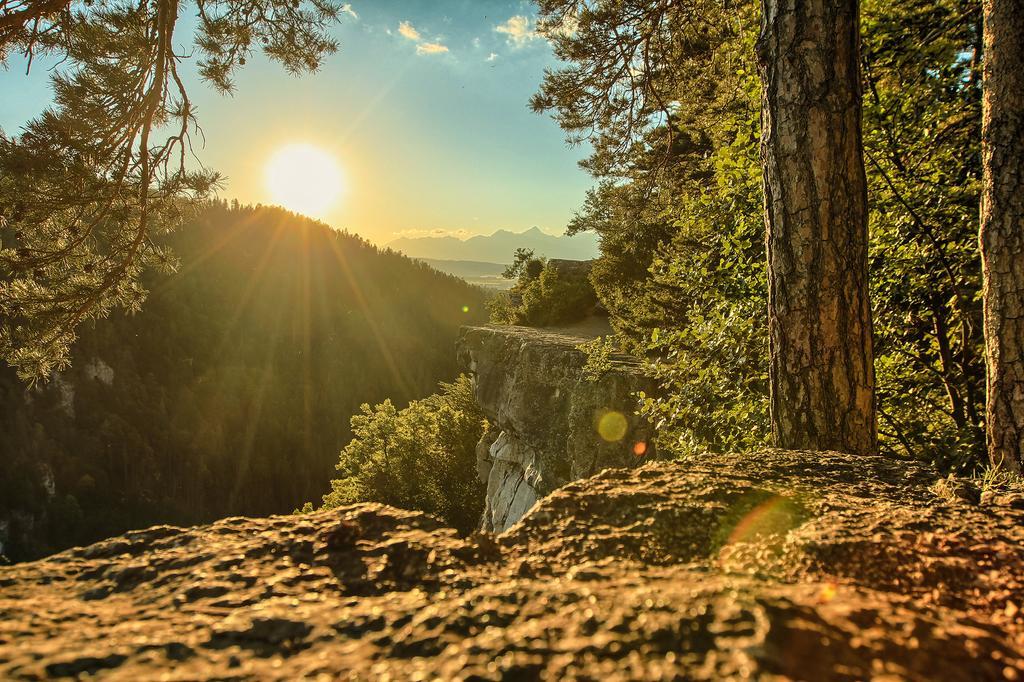 Vila Tiesnava Slovensky Raj Hrabusice Bagian luar foto